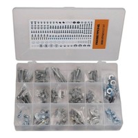 Moose Racing M1 Euro-Bolzensatz Bolt KIT Euro Grau