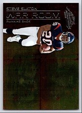 2007 Absolute War Room Silver Steve Slaton WR-33 /250