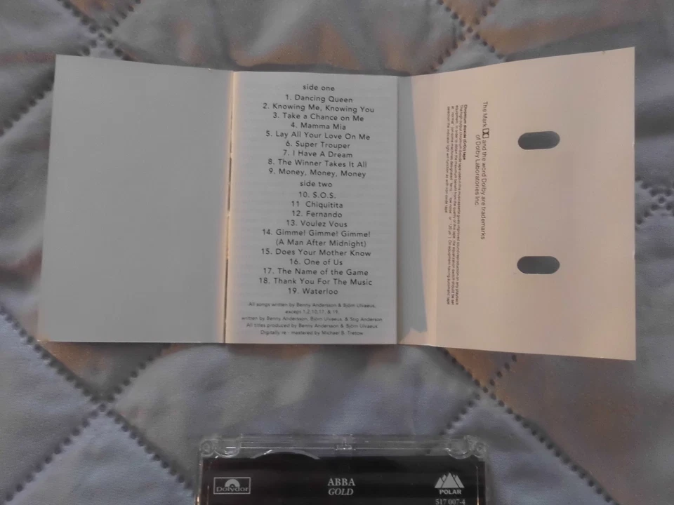 ABBA  MC: GOLD/GREATEST HITS (EUROPE; Polydor – 517 007-4) - Bild 3 von 4