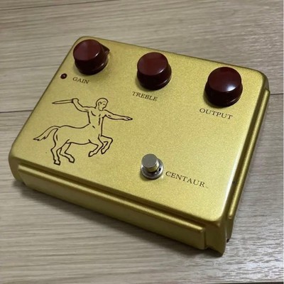 KLON CENTAUR Gold Long Tail Overdrive Pedal Clone Used Guitar Effect