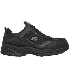 Sketchers Mens Work Relaxed Fit: Soft Stride - Grinnell Safety Trainers UK 9