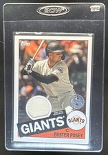 2020 Topps Buster Posey 1985 35th Anniversary Jersey #85R-BP Giants