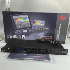 DBX DriveRack PA2 Complete Loudspeaker Management System Processor w/Display USB