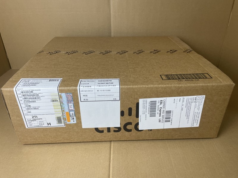 Cisco WS-C2960X-24PD-L 24-Ports Rack Mountable Catalyst Switch Expedited Ship