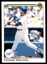 1990 Upper Deck #445 Fernando Valenzuela