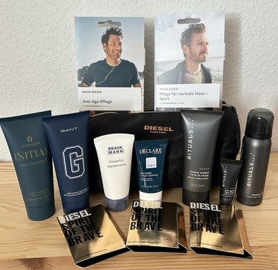 Geschenkset für Herren GANT Declaré Men, Rituals DIESEL Kulturbeutel, Aigner NEU