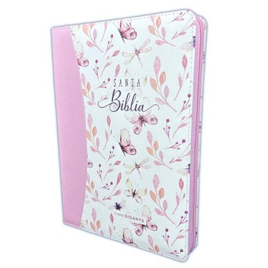 Biblia para Mujer con Cierre Letra Gigante 15 puntos RV1960 con indice - Imagen 1 de 5