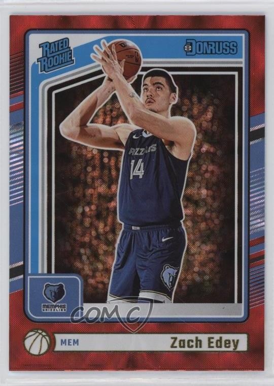 2024-25 Panini Donruss Rated Rookie International Zach Edey #239 1nr7