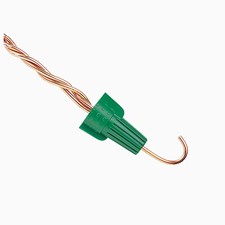Winged Ground Wire Connectors Nuts with Hole 20 pcs Green Wire Connector Elec...