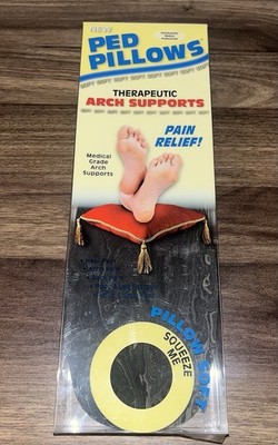 Ped Pillows Therapeutic Arch Supports Medical Grade Men's Size 13 - NEW