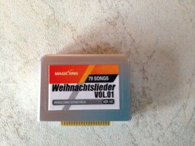 Magic Sing Karaoke Songchip Deutsche Weihnachtslieder