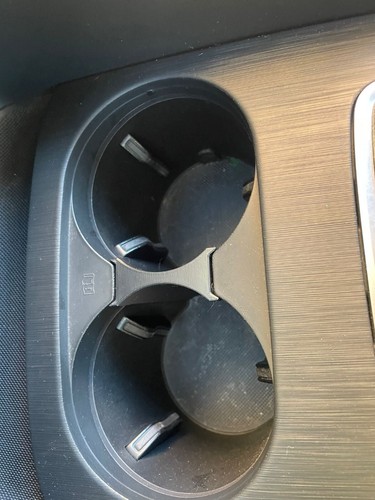 Separé Portaoggetti Audi A3 S3 RS3 8V (2012-2020) - Divisore 3D Nero- CUP HOLDER - Imagen 9 de 10