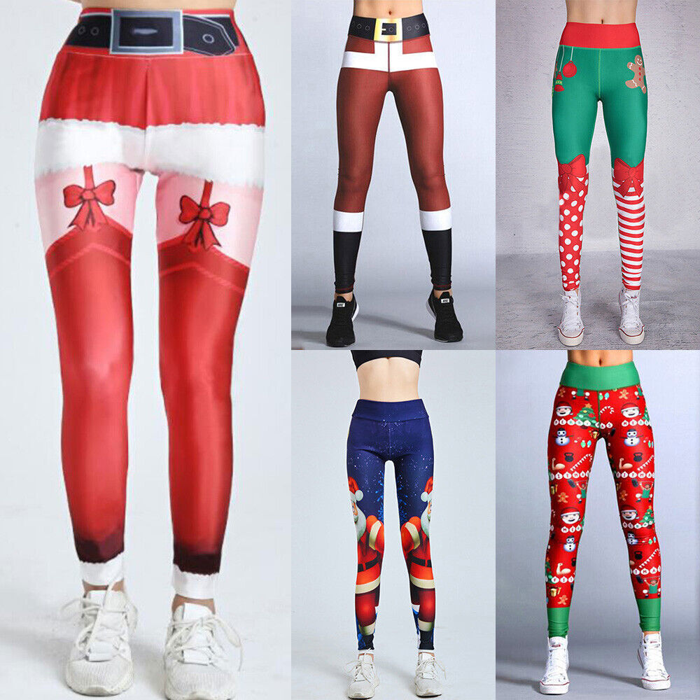 Festive Yoga Pants