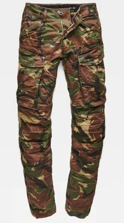 G-Star Raw Rovic 3D Straight Tapered Canvas Woodland Army G-Star Raw Rovic 3D Straight Tapered Canvas Woodland Army