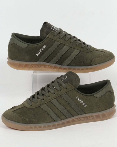 adidas hamburg khaki white exclusive