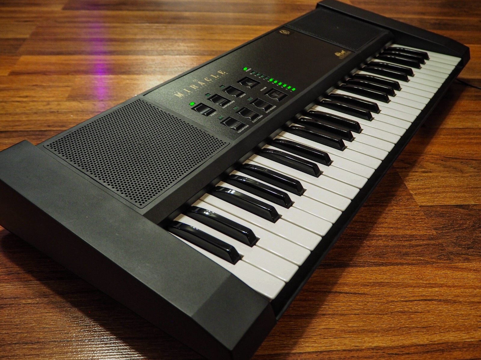 The Miracle Piano Teaching System MIDI  Keyboard Tested Works Original Box