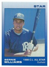 1988 Star Carolina League All-Stars Minor League Baseball Card - PICK/Choose