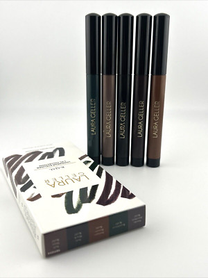 Laura Geller Longwear Eyeliner 5PC Collection KAJAL 0.049oz / 1.40g New