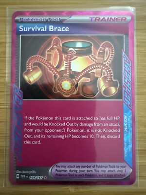 Survival Brace 164/167 - Pokemon TCG S&V Twilight Masquerade - NM ACE SPEC RARE