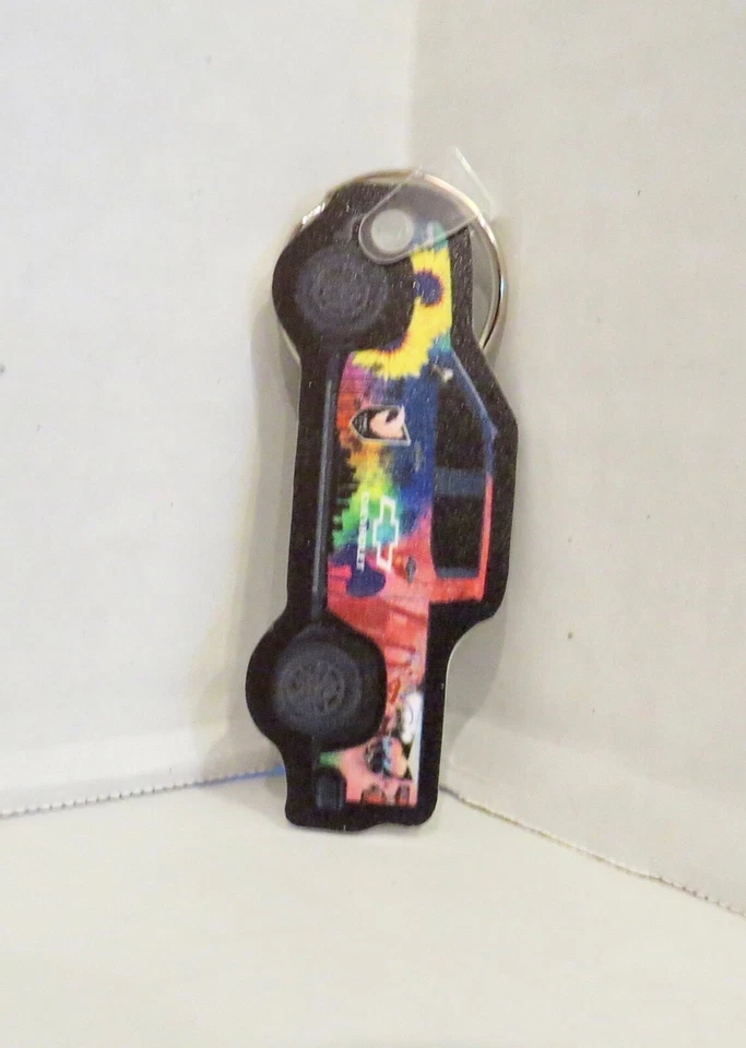 NWSL ACFC Angel City Soccer Pride Keychain Key Ring - Image 4 of 4