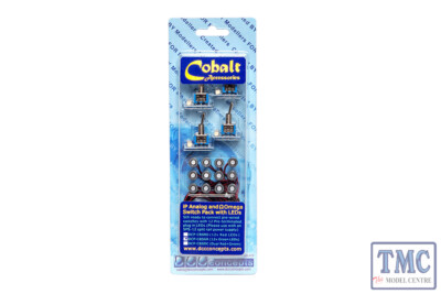 DCP-CBSDC DCC Concepts Cobalt iP Analog/Omega Switch Pack rote & grüne LEDs (6)