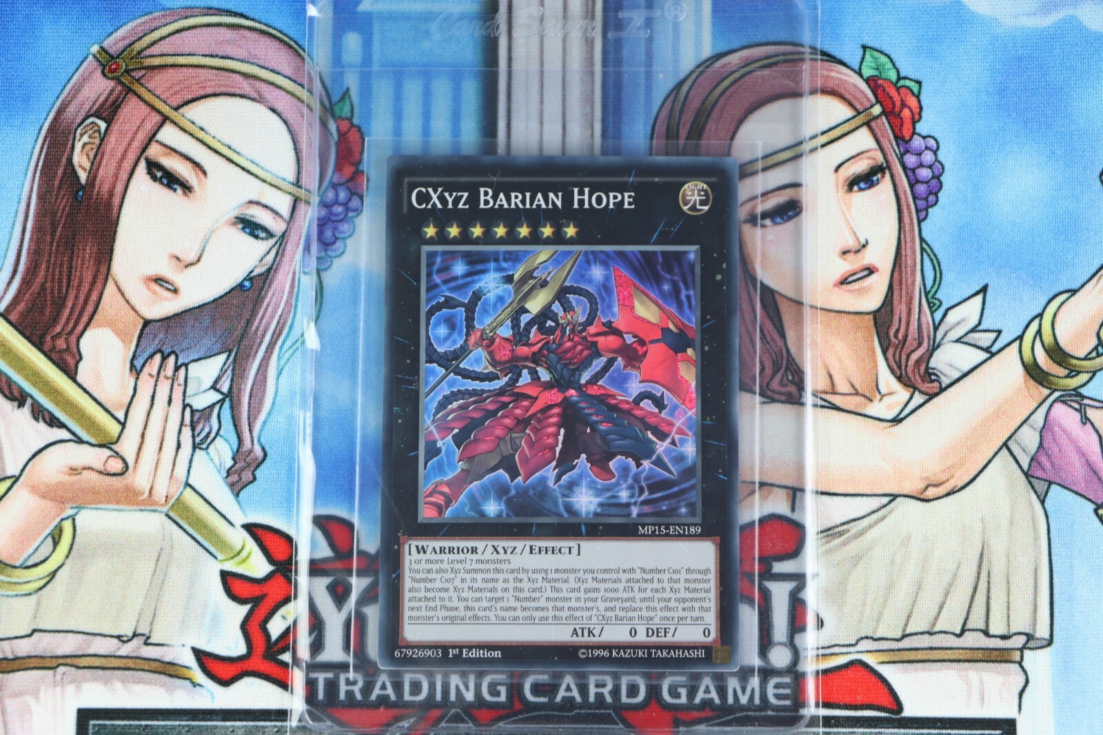 YU-GI-OH! - CXyz Barian Hope (NECH-EN096) - Los Nuevos Retadores - Edición Ilimitada - Super Raro