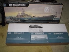 US Stock 1/200 Trumpeter USS Missouri BB-63 Warship Battleship Warcraft Kit