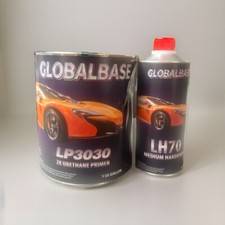 GLOBALBASE  2K PRIMER SURFACER HIGH BUILD & FAST DRYING GRAY (GALLON KIT)