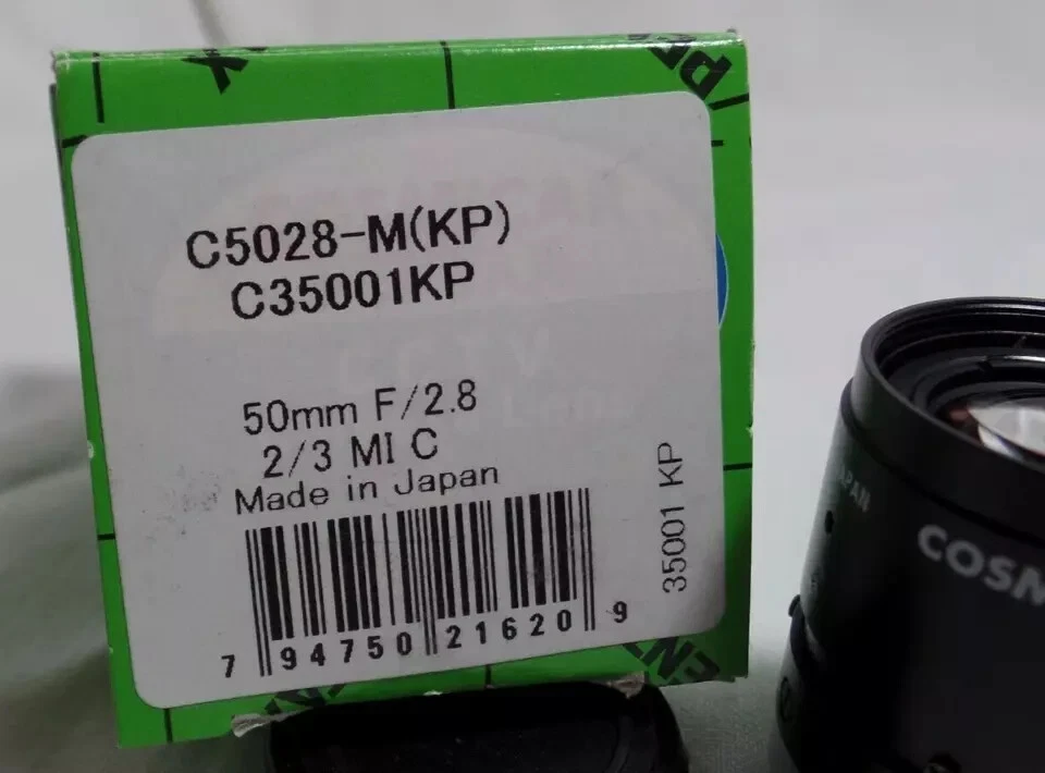 g Vintage Cosmicar Pentax F2.8/50mm M25 Japan Lens C-mount C35001 C5028-M 6016 - Image 4 of 4