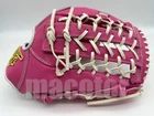 Japan Hi-Gold Pro Order 13" Outfield Baseball Glove Pink V-Net RHT Mother's Day