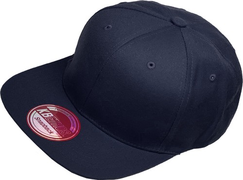 Premium Classic Snapback Wool Blend Plain Basic Cap Hat - Picture 88 of 139