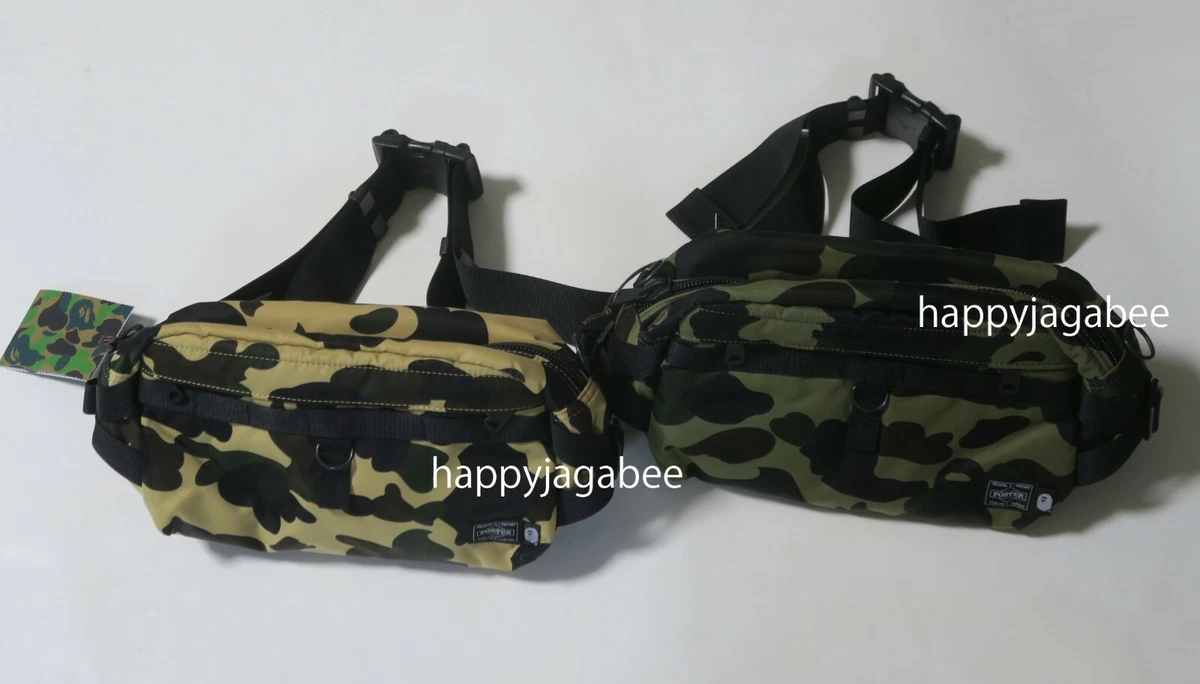 BAPE x Porter 1st Camo Shoulder Bag Green Men's - US