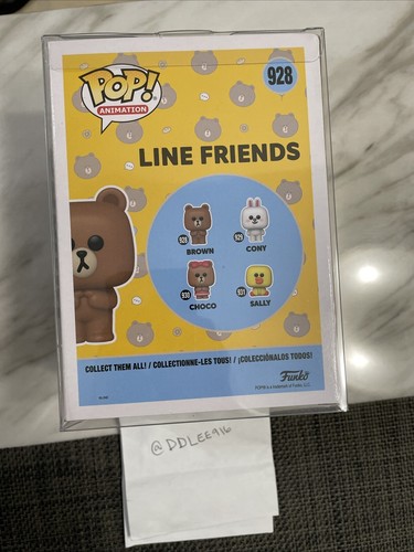 Funko Pop! Vinyl: Line Friends - braun (flocked) - Funko LE 7500 - Bild 3 von 6