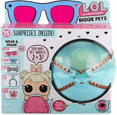 LOL Surprise - COTTONTAIL Q.T Biggie Pets - más de 15 sorpresas NUEVO