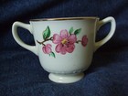 Vintage Homer Laughlin Liberty apple blossom creamer & sugar bowl,1949 — photo 2