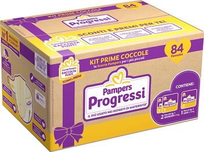 Pampers Progressi Newborn 56 Windeln Größe 1 2-5 Kg 2 x 28 Stück
