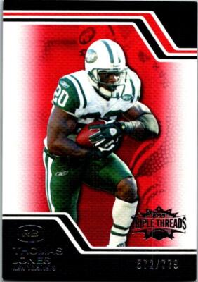 THOMAS JONES 2008 TRIPLE THREADS RED #40 572/779 ($0.75 MAX SHIP