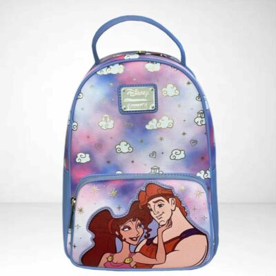 Loungefly Disney HERCULES & MEG Mini Backpack w/ charm Hercules Exclusive Mini Backpack | Loungefly main image 4