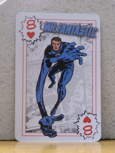 FANTASTIC FOUR # 8 SET RARE UNIVERSAL STUDIOS MARVEL COMICS TRADING PLAYING CARD - Picture 4 of 6