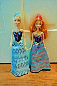 anna elsa barbie