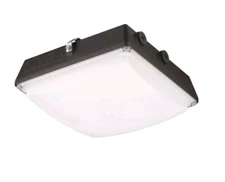 Lot Of (2) Lithonia High Wattge Canopy Lights CNY-LED-P3-40K-MVOLT-DDB