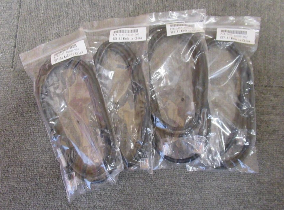 11 x Polycom 2457-40309-002 2457-40305-003 Cat5e 5ft 7ft Black UTP Patch Cable - Image 2 of 4