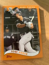 3x JOSE ABREU 2020 Topps Baseball BASE LOT (2002 style) #270