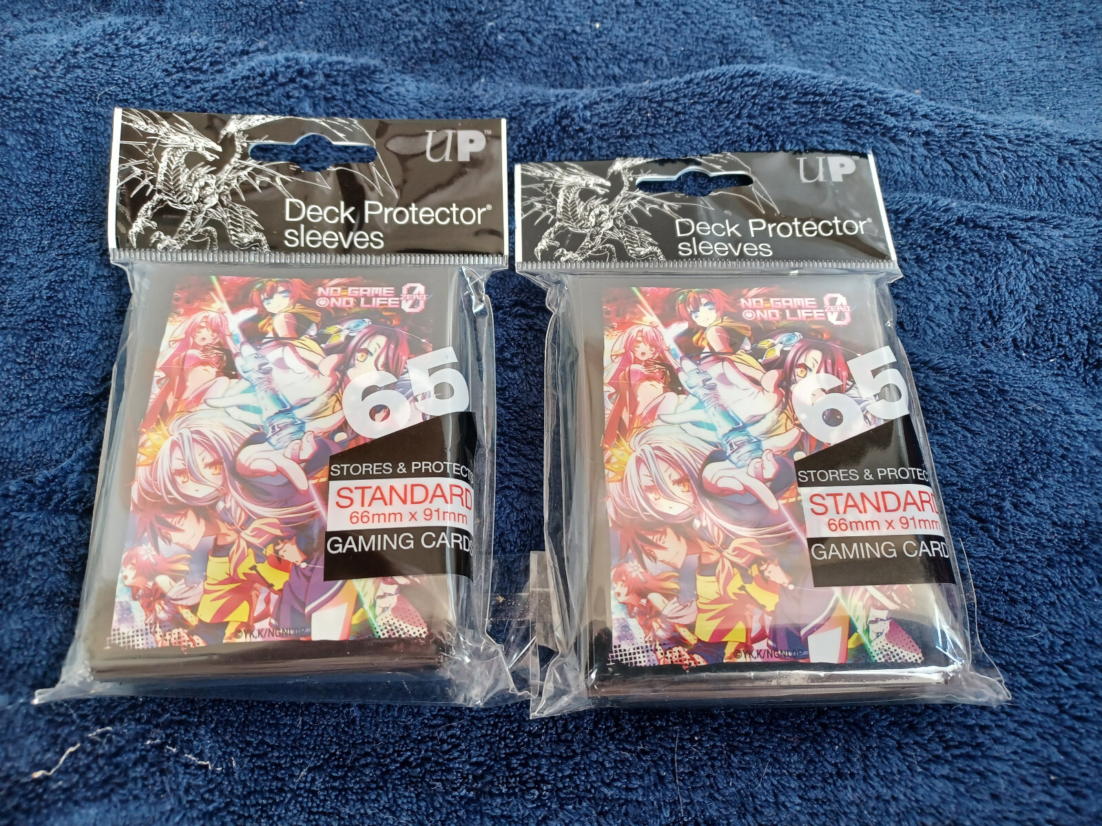 2 Ultra Pro No Game No Life Zero Standard Gaming Card Sleeves 66mm x