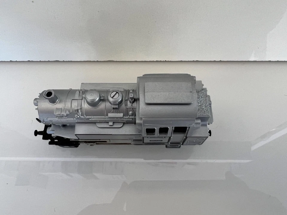 MARKLIN HO BR 80 030 ARGENTO LOCOMOTIVA A VAPORE DB REVISIONATA, SENZA SCATOLA  - Immagine 4 di 4