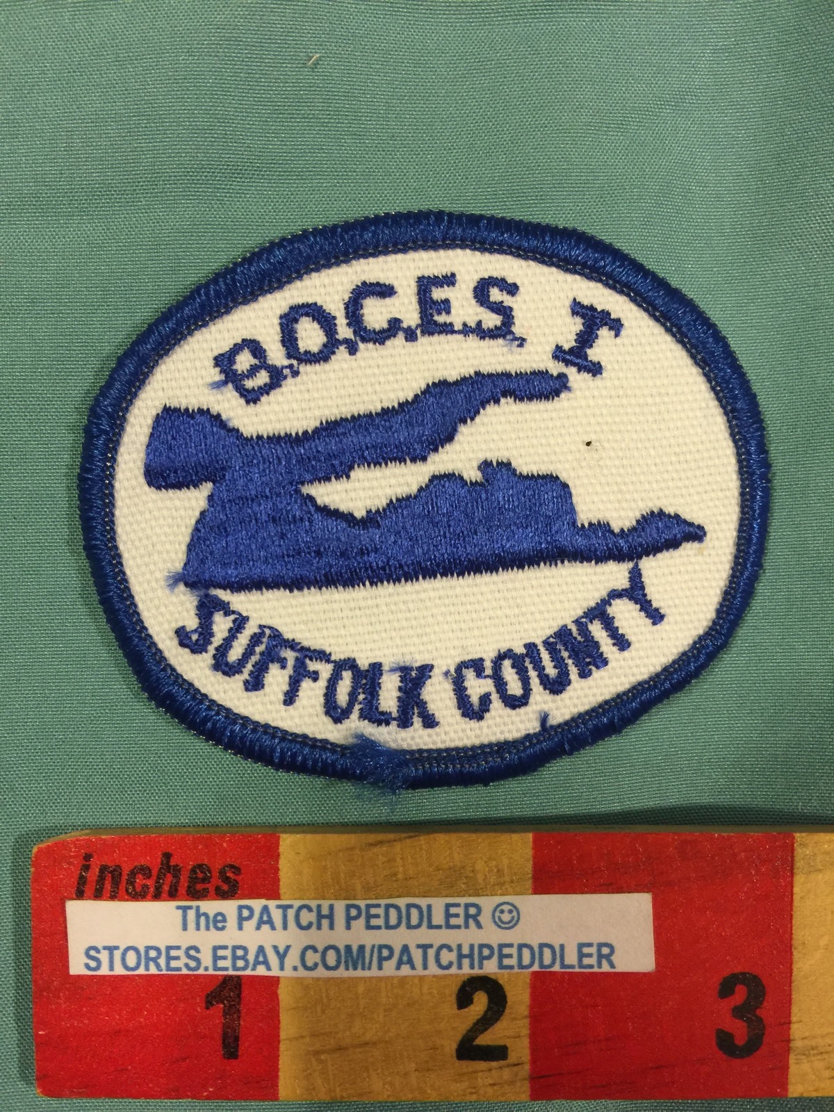 Vtg. Patch BOCES Cooperative Suffolk County Long Island New York