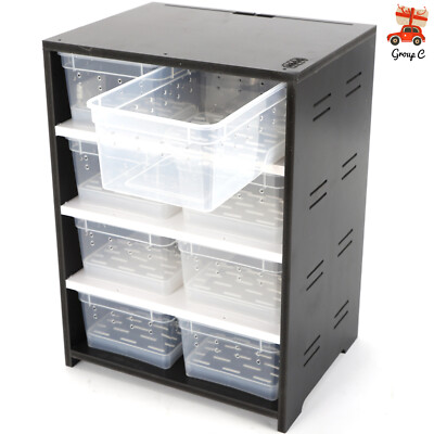 Large Reptile Enclosure Cage Lizard Pet Terrarium Tank Breeding Breeding Box