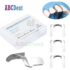 30pcs Dental Metal Cervical Matrix Band Twin Anterior Matrices Proximal Strips