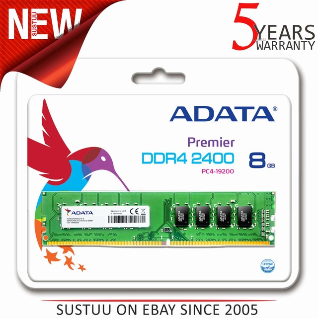 288 PIN QUMOX 8Go DDR4 2400 2400MHz PC4-19200 M/ÉMOIRE DIMM PC-19200
