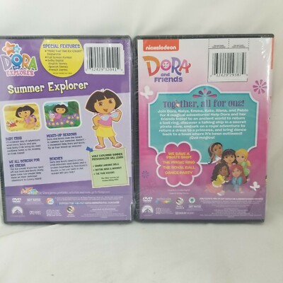2 Dora the Explorer DVDs Summer Explorer 2007 & Dora and Friends